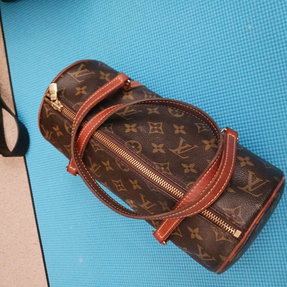 Louis Vuitton Monogram Brown Cylinder Bag - Picture 3 of 5
